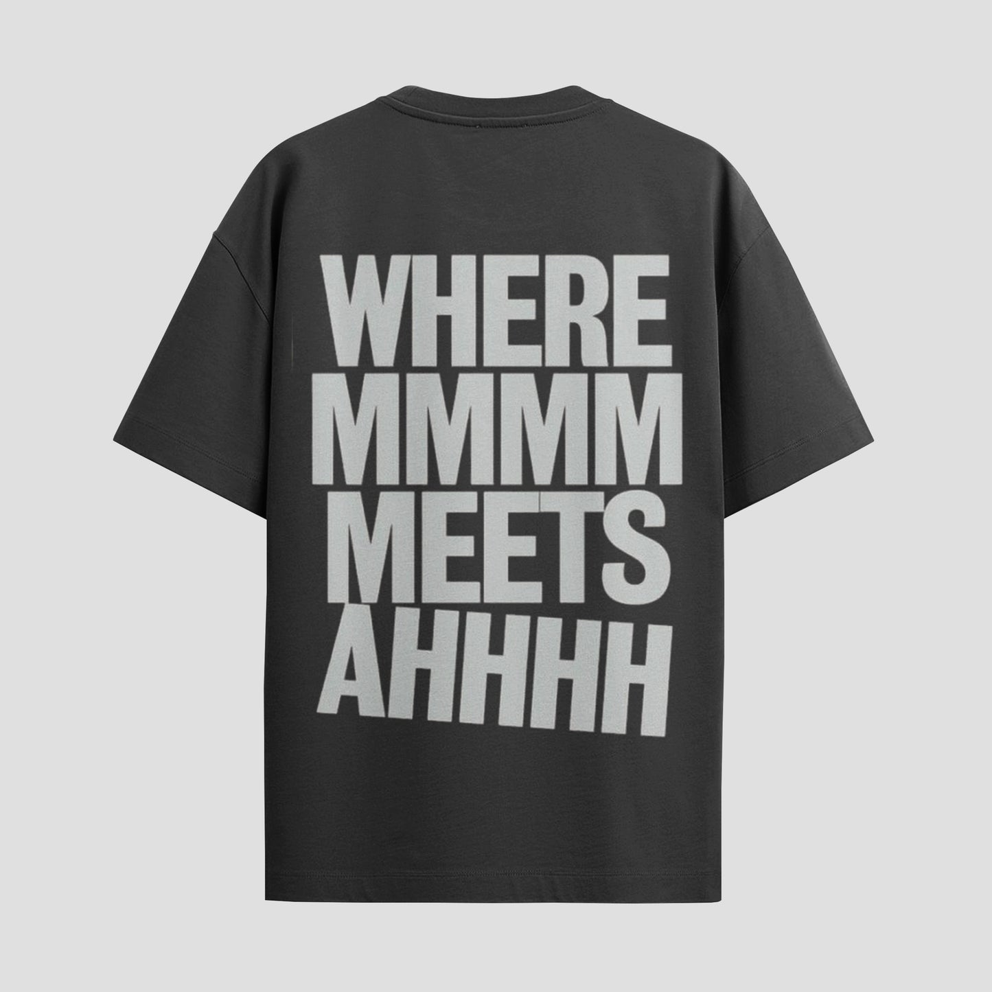 “Where Mmmm Meets Ahhhh” Tee – Tastefully Bold