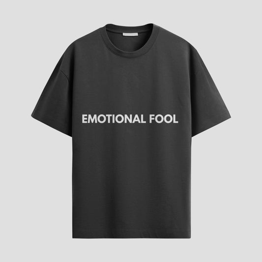 “Emotional Fool” Tee – Cry Now, Laugh Later