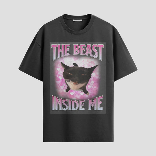“The Beast Inside Me” Tee – Cute But Chaotic