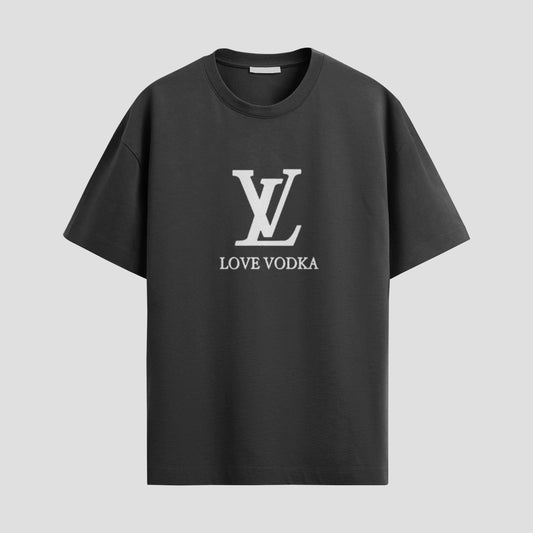 “Love Vodka” Tee Unisex Oversized Standard T-Shirt