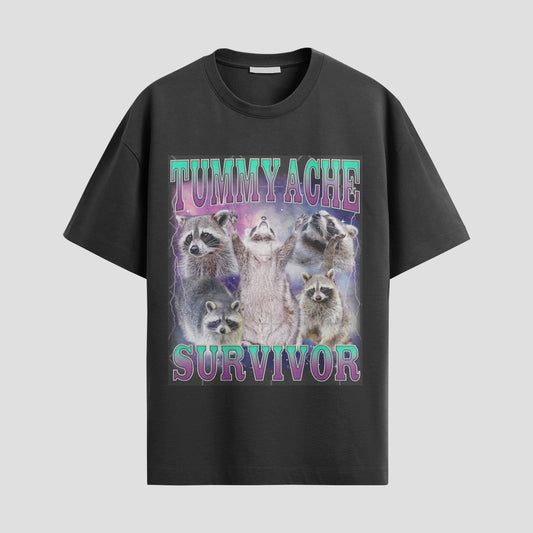 "Tummy Ache Survivor" Tee – For Those Who Lived to Tell the Tale