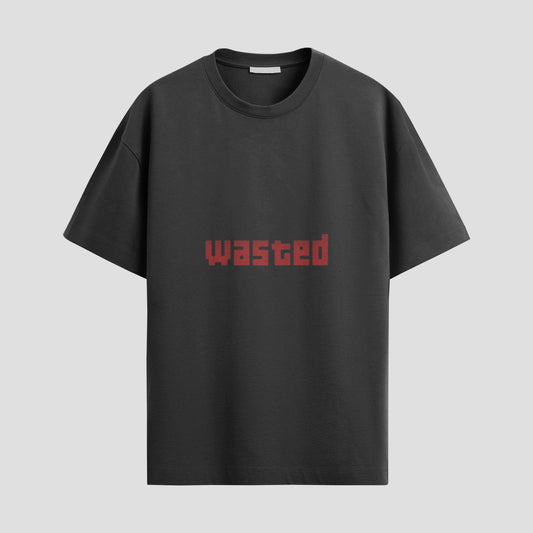"WASTED" Tee – Respawn Ready 🎮